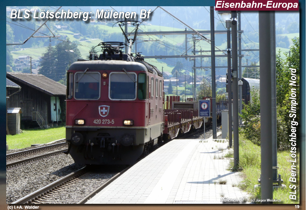 BLS Bahnstrecke Lötscherg