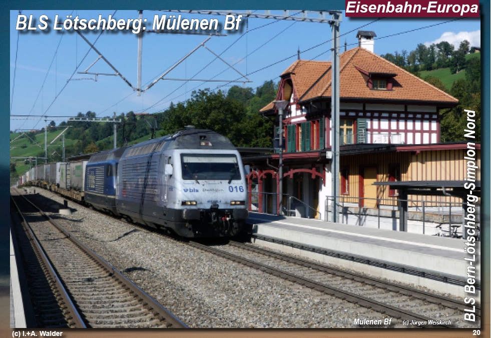 BLS Bahnstrecke Lötscherg