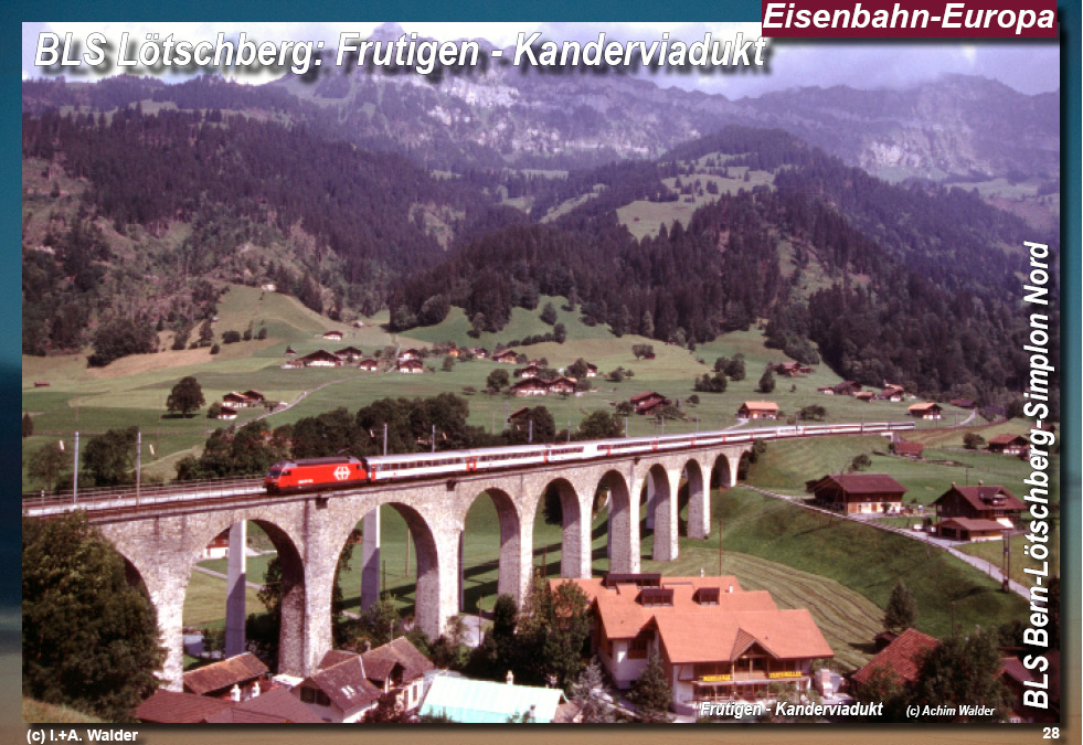 BLS Bahnstrecke Lötscherg