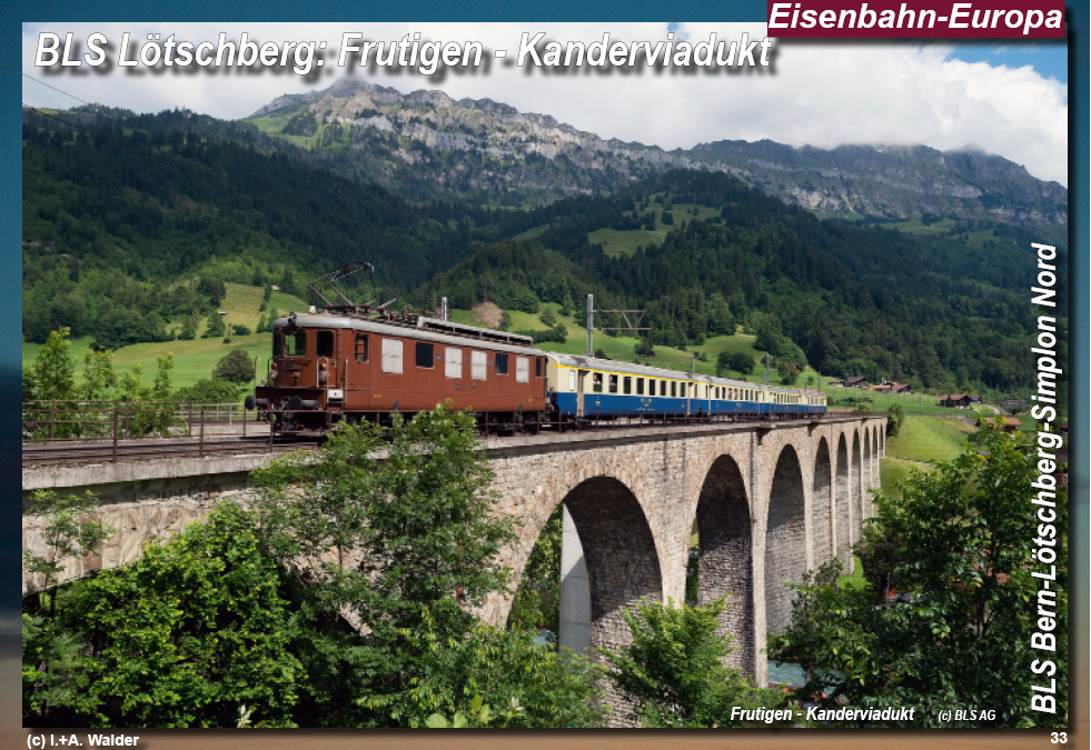 BLS Bahnstrecke Lötscherg