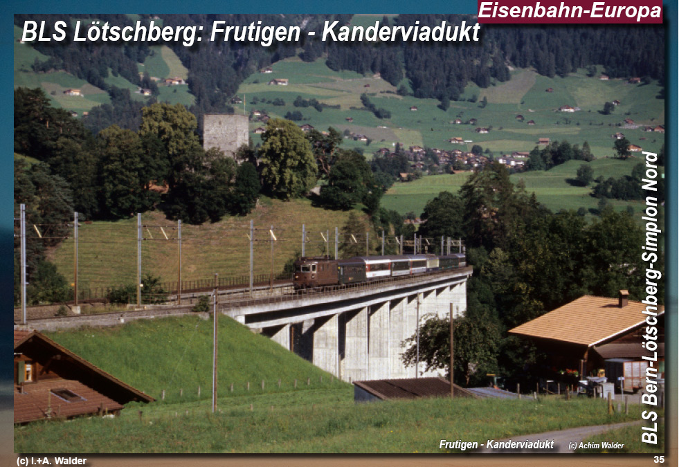 BLS Bahnstrecke Lötscherg