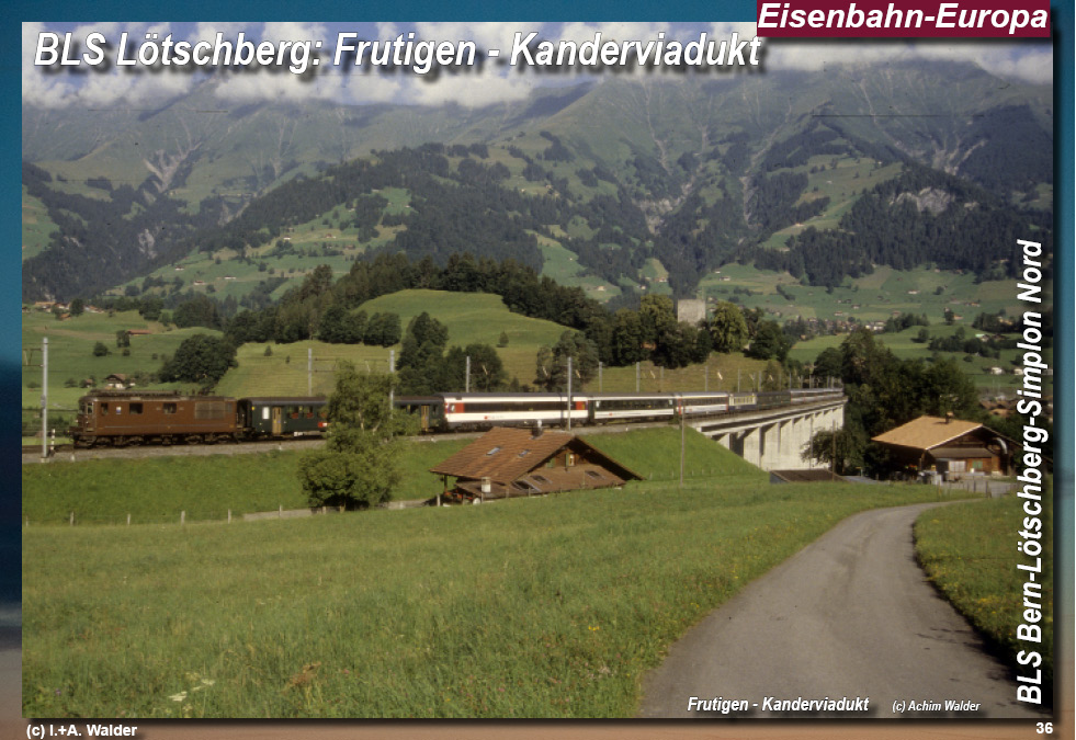 BLS Bahnstrecke Lötscherg