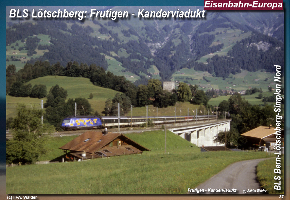 BLS Bahnstrecke Lötscherg