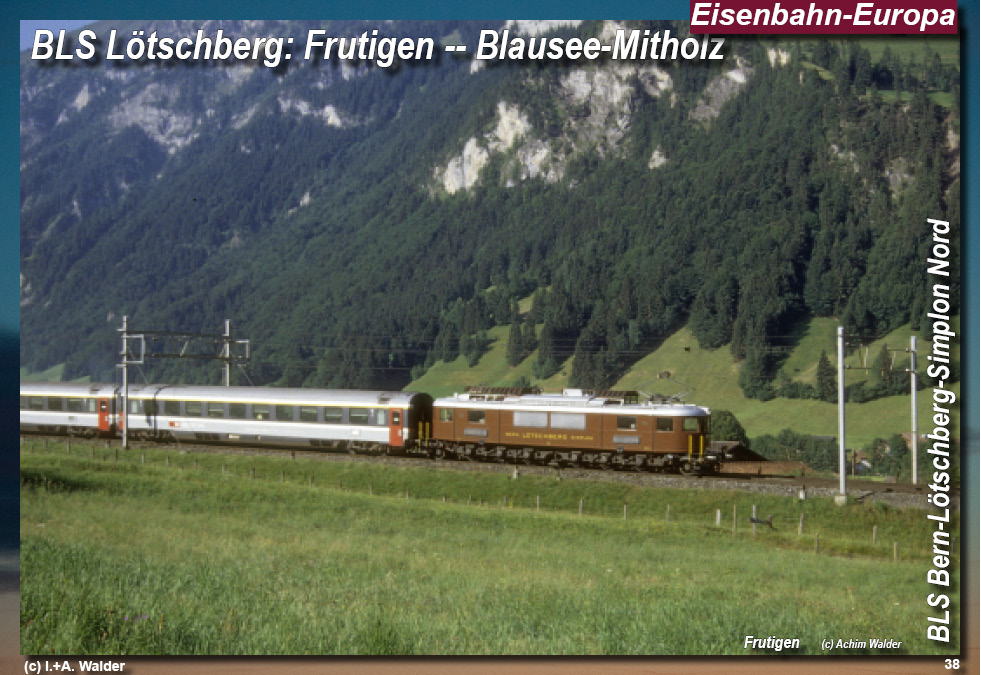 BLS Bahnstrecke Lötscherg