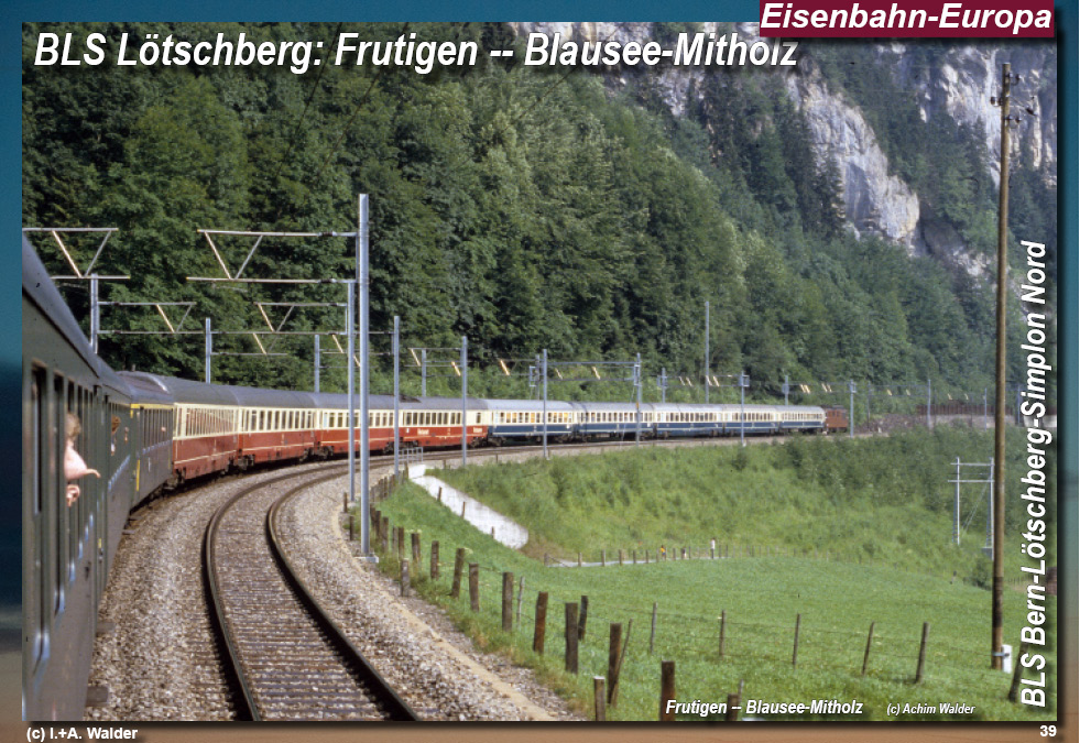 BLS Bahnstrecke Lötscherg