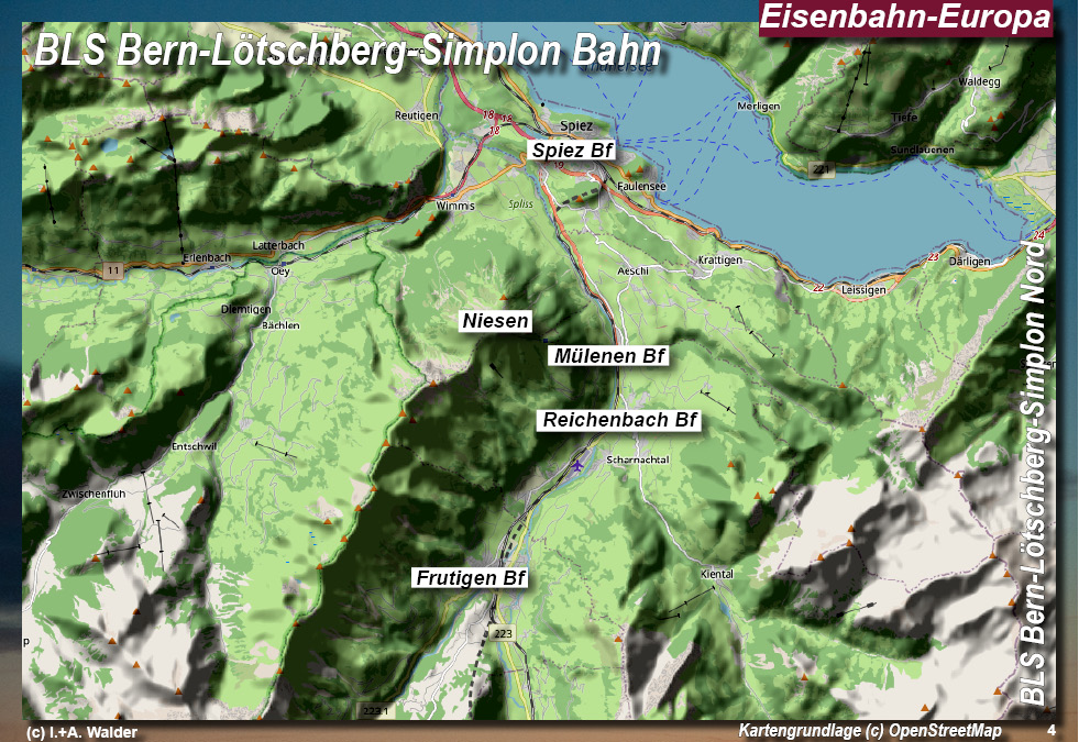 BLS Bahnstrecke Lötscherg