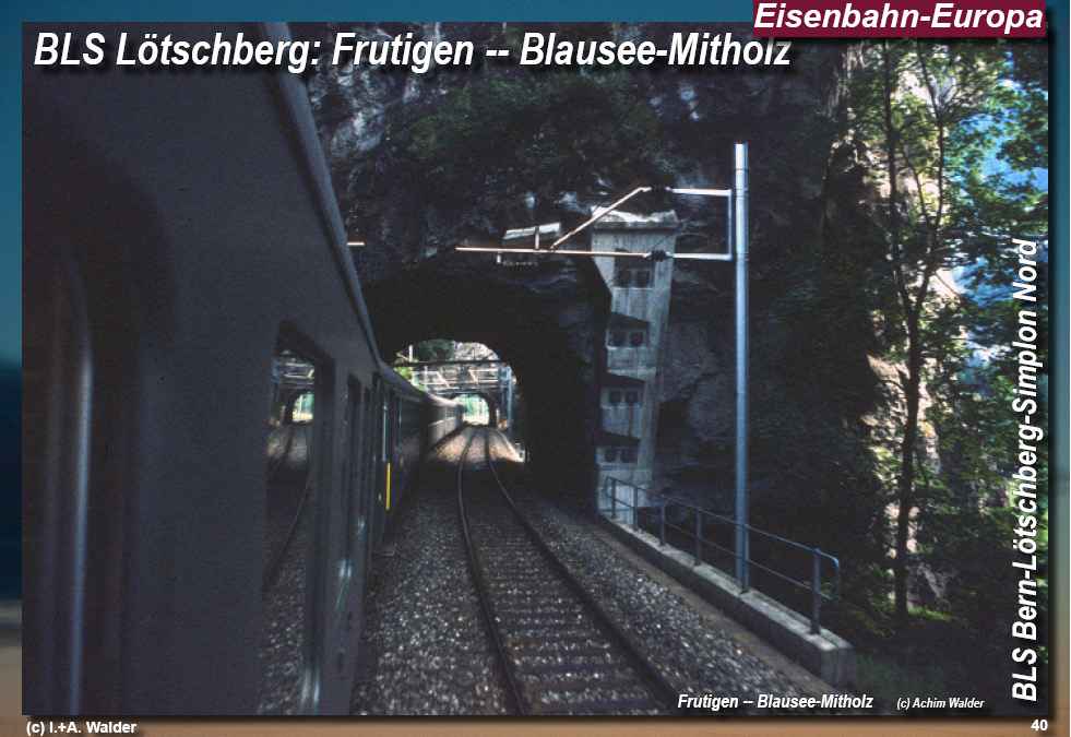 BLS Bahnstrecke Lötscherg