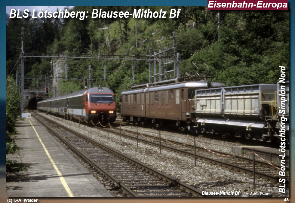 BLS Bahnstrecke Lötscherg