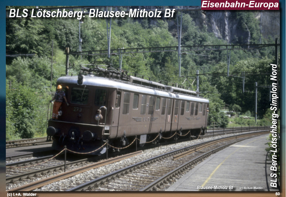 BLS Bahnstrecke Lötscherg
