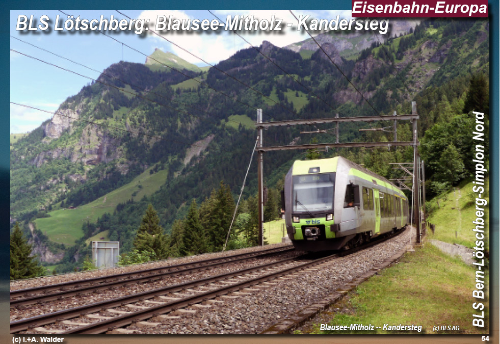 BLS Bahnstrecke Lötscherg