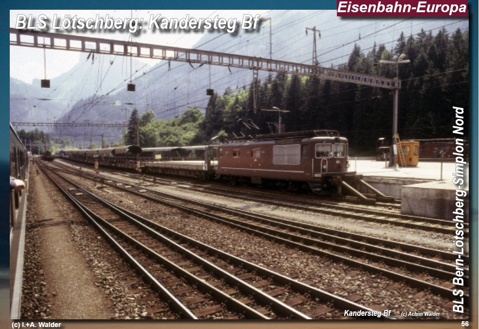 BLS Bahnstrecke Lötscherg