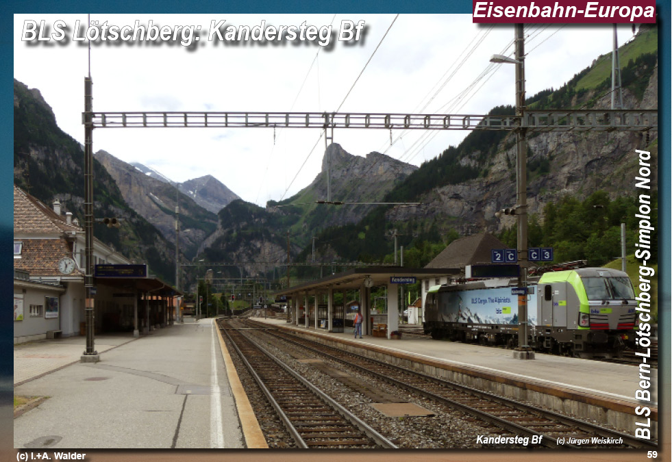 BLS Bahnstrecke Lötscherg