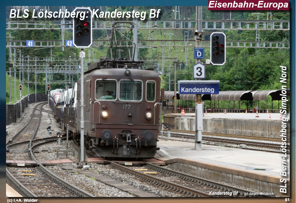 BLS Bahnstrecke Lötscherg