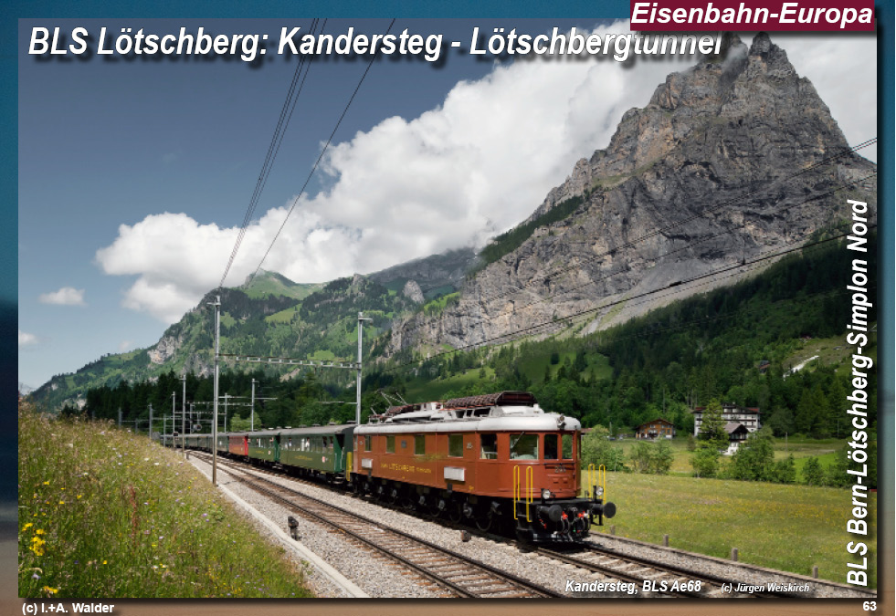 BLS Bahnstrecke Lötscherg