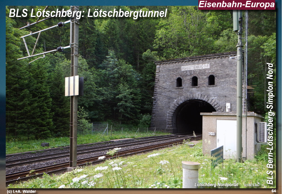 BLS Bahnstrecke Lötscherg