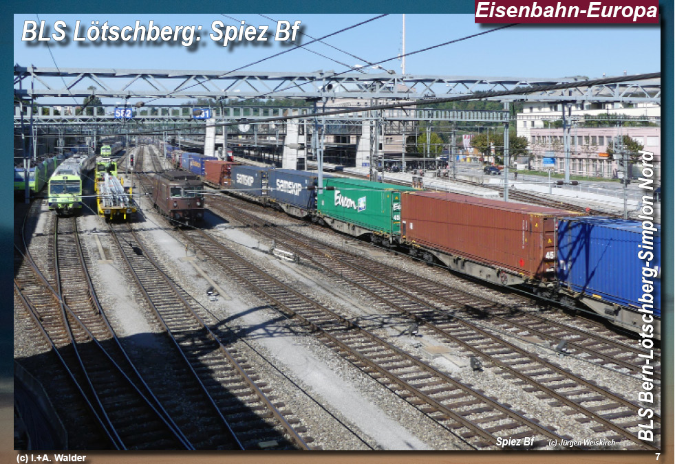 BLS Bahnstrecke Lötscherg