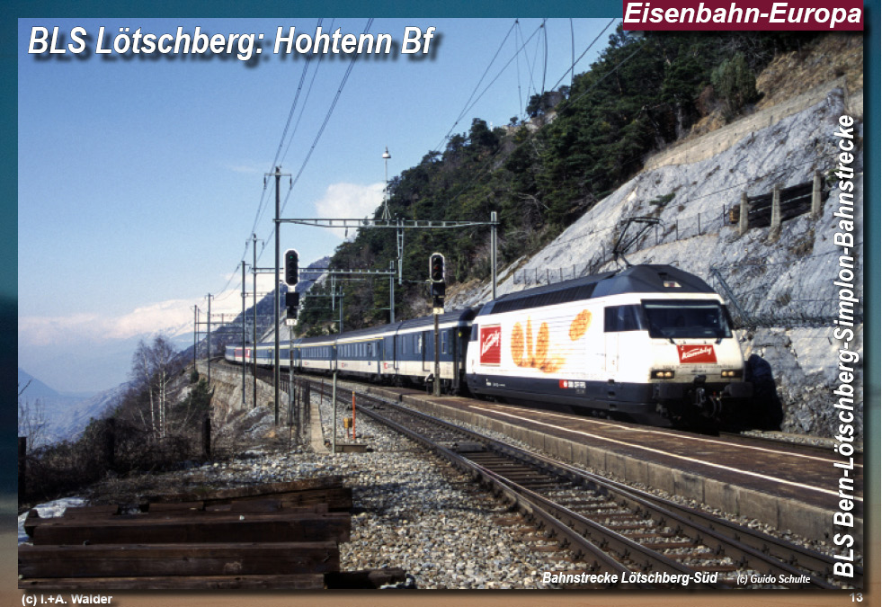 BLS Bahnstrecke Bern-Lötschberg-Simplon- Luogelkinviadukt