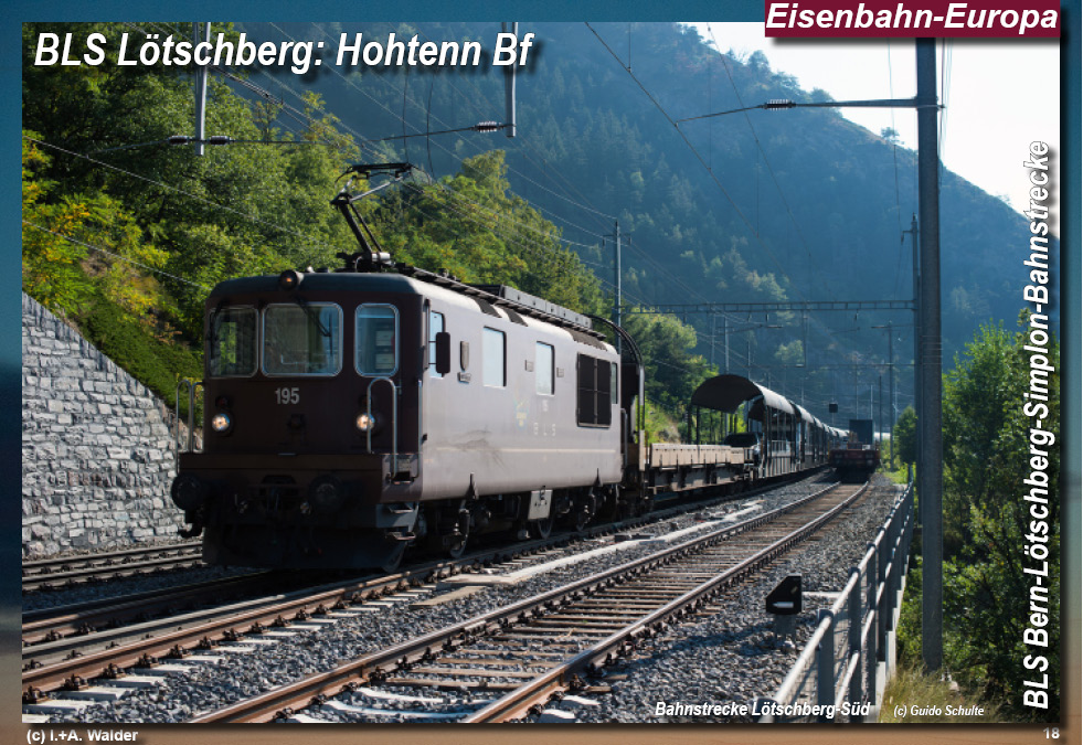 BLS Bahnstrecke Bern-Lötschberg-Simplon- Luogelkinviadukt
