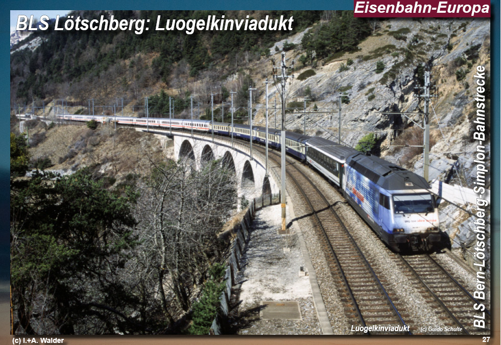 BLS Bahnstrecke Bern-Lötschberg-Simplon