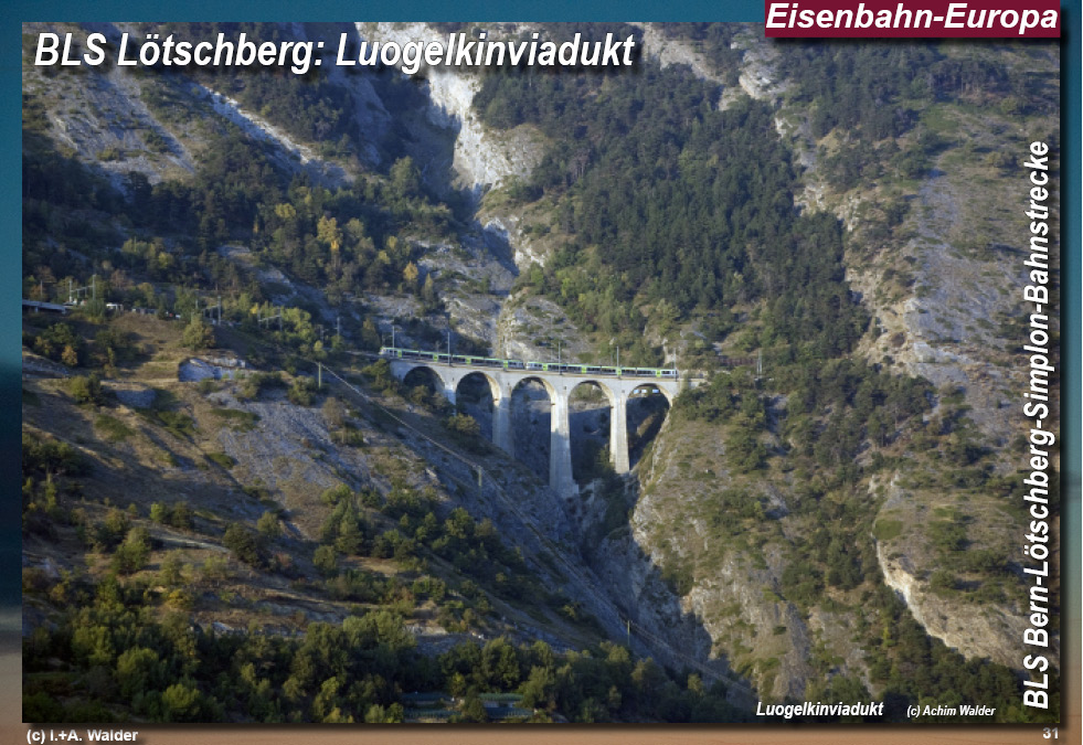 BLS Bahnstrecke Bern-Lötschberg-Simplon