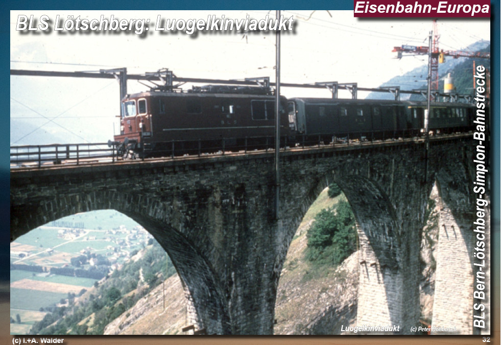 BLS Bahnstrecke Bern-Lötschberg-Simplon