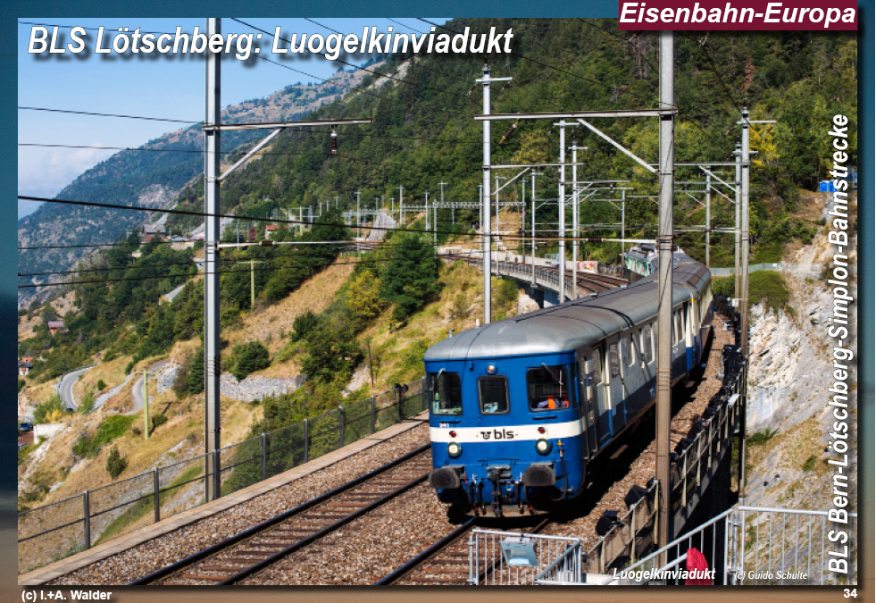 BLS Bahnstrecke Bern-Lötschberg-Simplon - Lalden Bf.