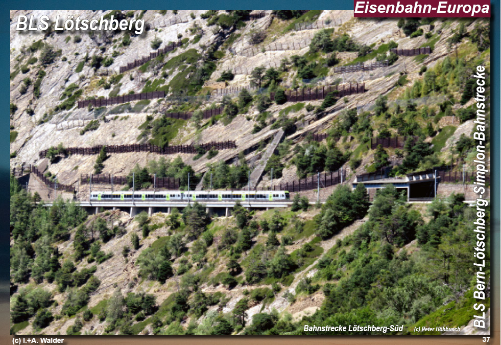 BLS Bahnstrecke Bern-Lötschberg-Simplon