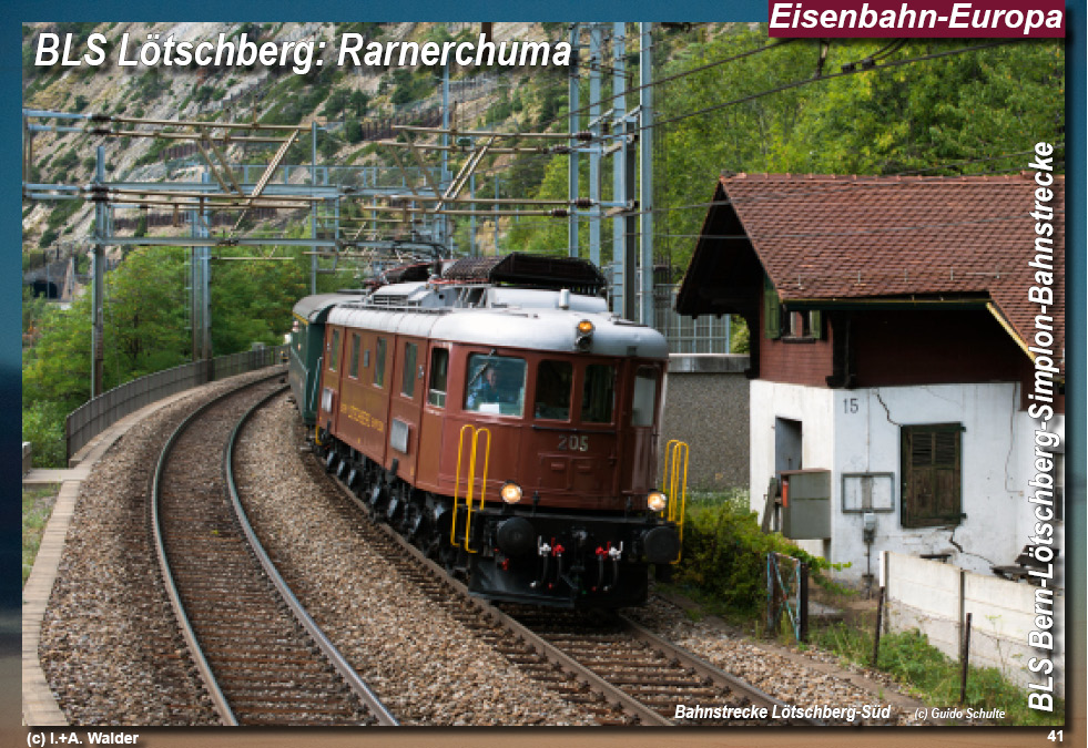 BLS Bahnstrecke Bern-Lötschberg-Simplon