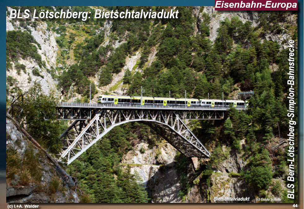 BLS Bahnstrecke Bern-Lötschberg-Simplon