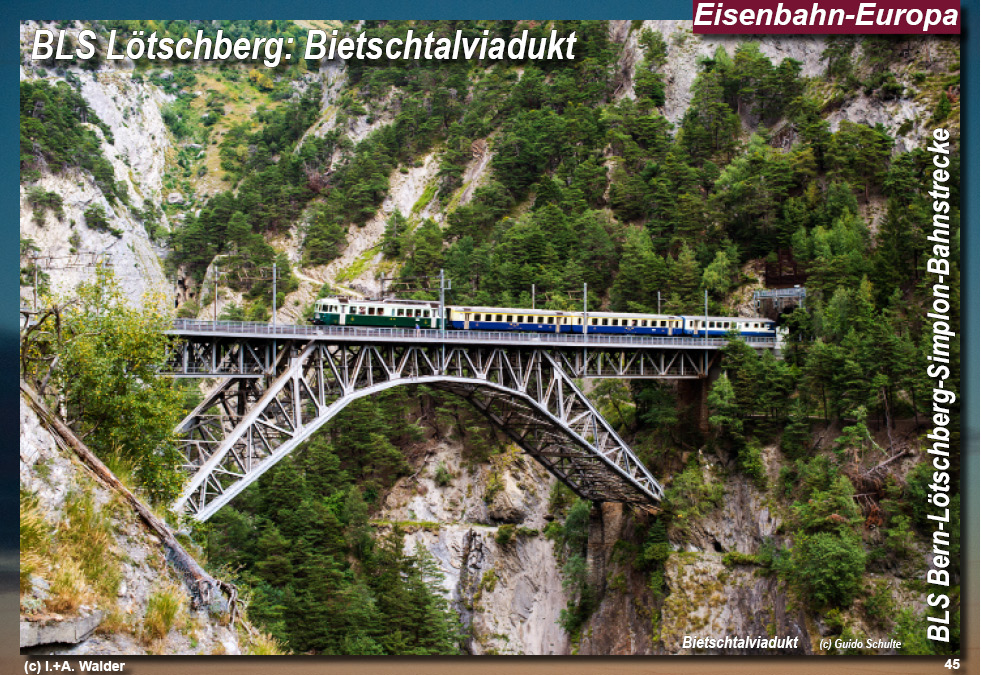 BLS Bahnstrecke Bern-Lötschberg-Simplon