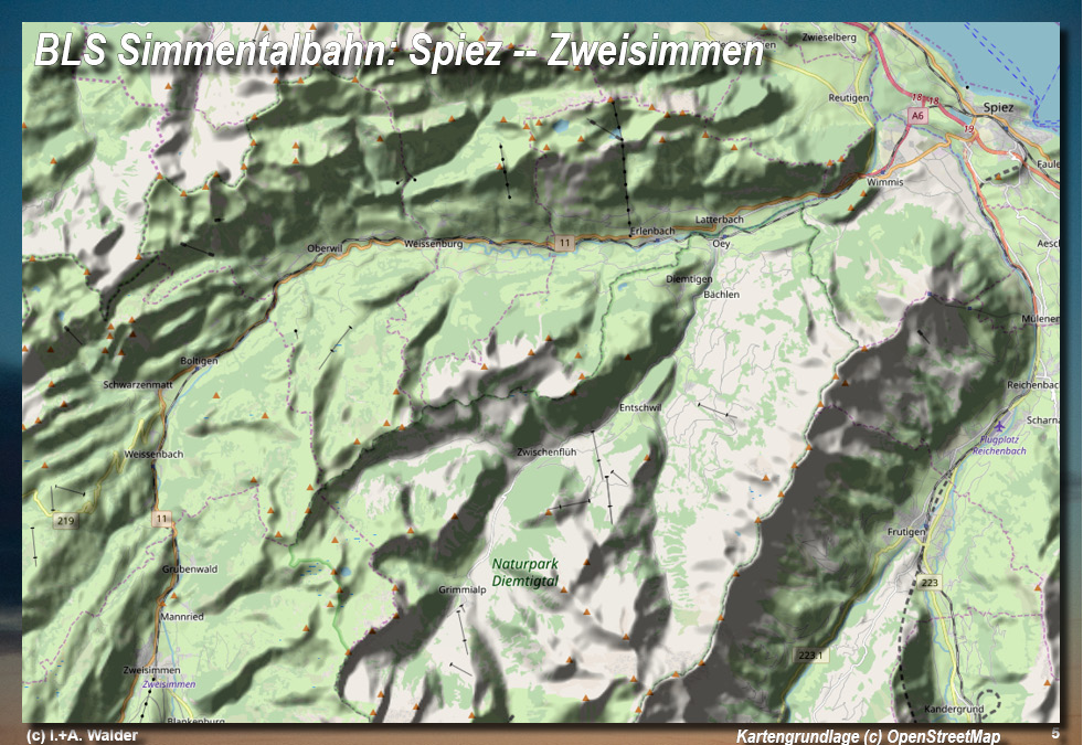 BLS Simmentalbahn Spiez -- Zweisimmen