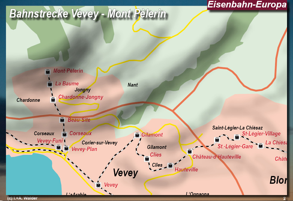 Eisenbahnmagazin CH Bahn Vevey--Mont-Pelerin