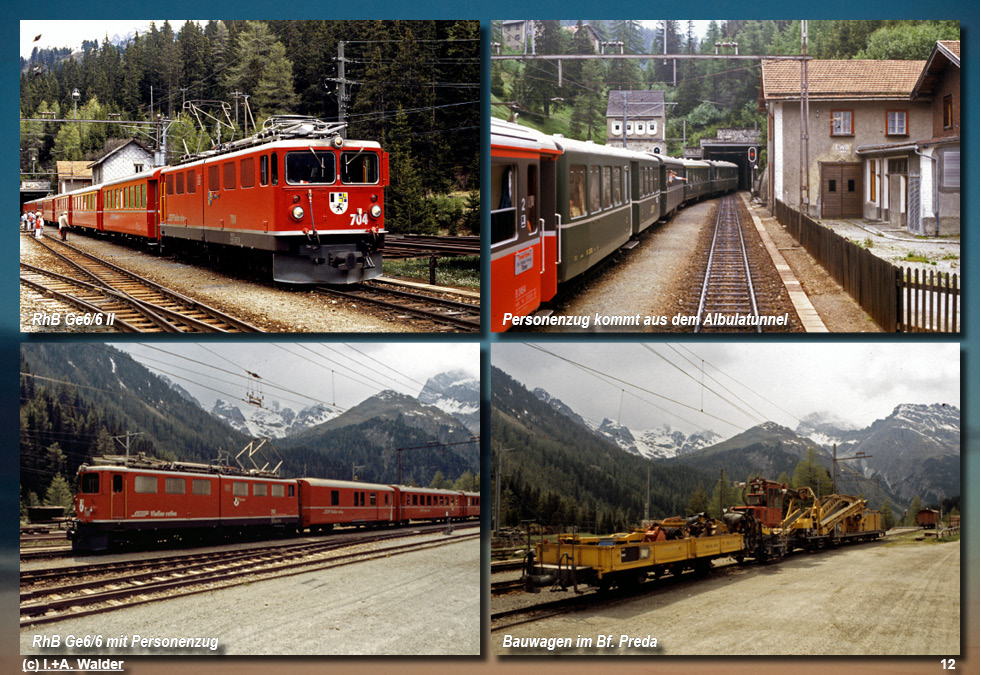 Eisenbahnmagazin Bernina Express von Chur über St. Moritz nach Tirano