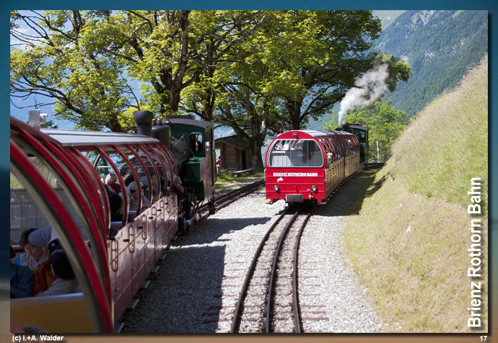 EEisenbahn-Magazin Brienz-Rothorn-Bahn im Berner Oberland
