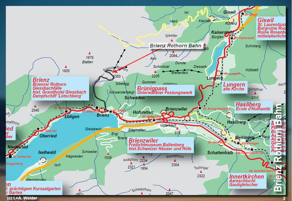 EEisenbahn-Magazin Brienz-Rothorn-Bahn im Berner Oberland