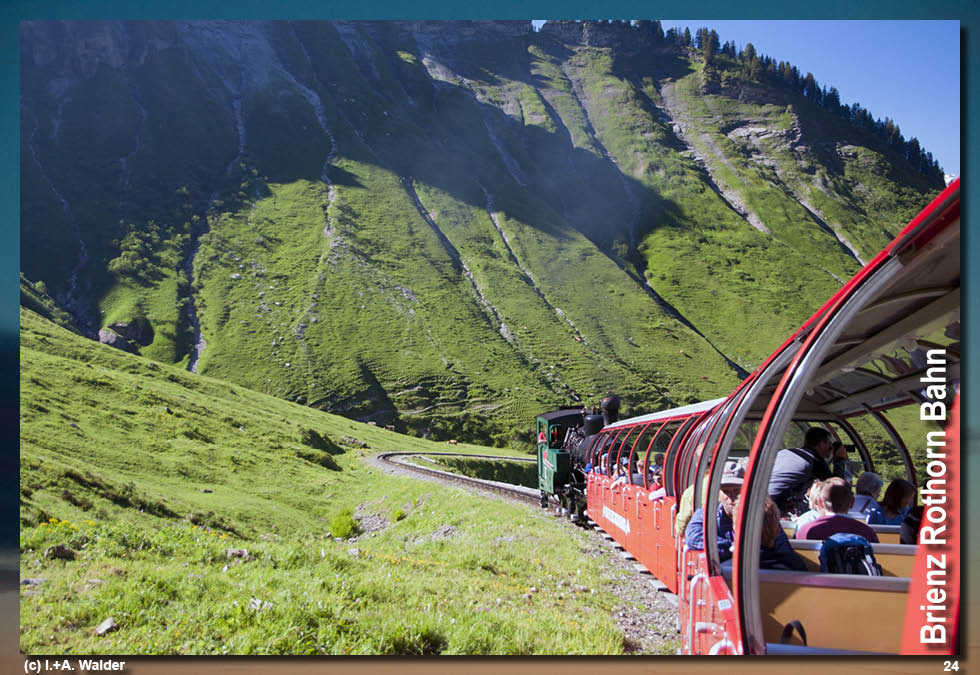 EEisenbahn-Magazin Brienz-Rothorn-Bahn im Berner Oberland