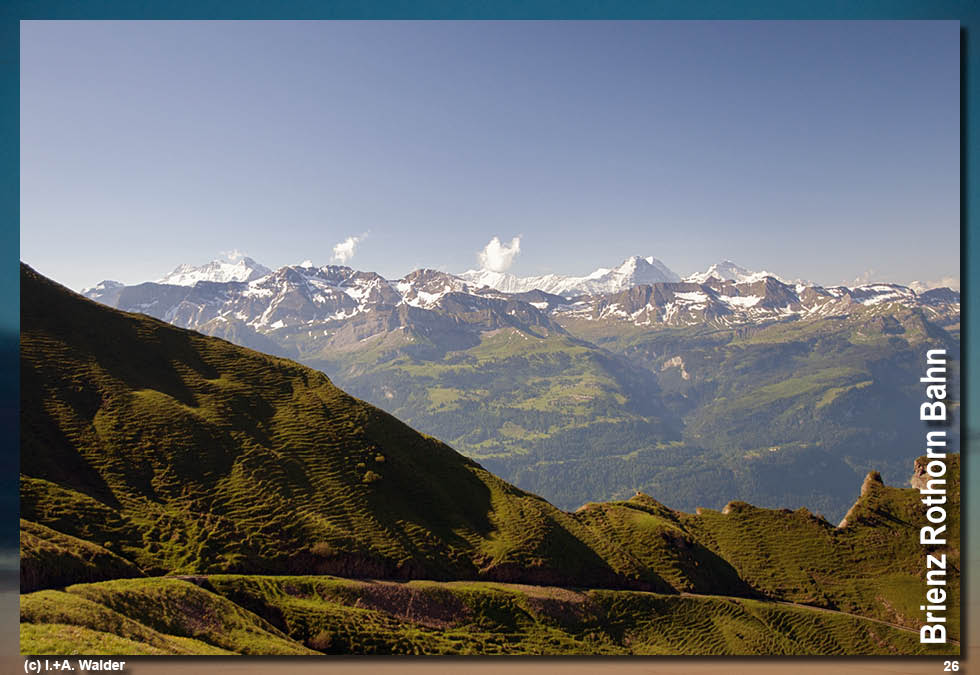EEisenbahn-Magazin Brienz-Rothorn-Bahn im Berner Oberland