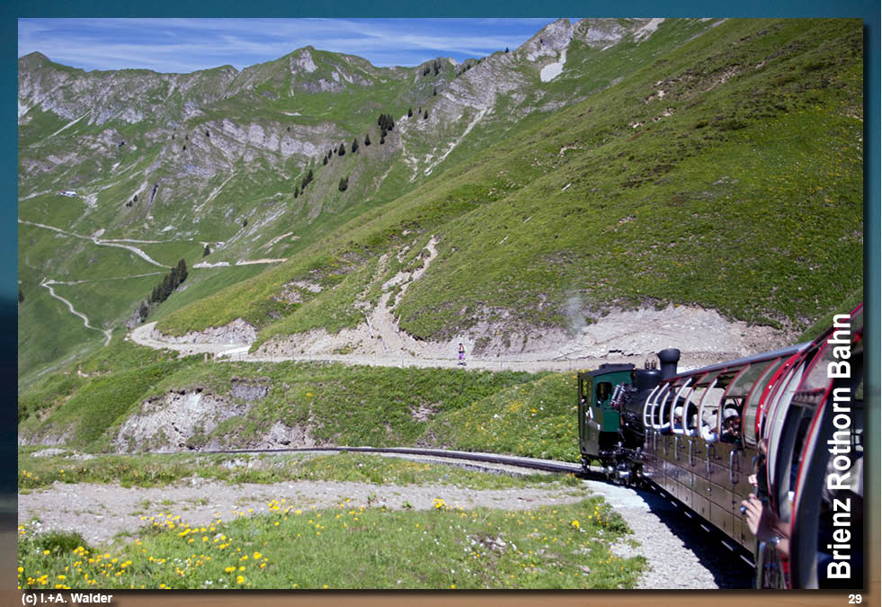 EEisenbahn-Magazin Brienz-Rothorn-Bahn im Berner Oberland