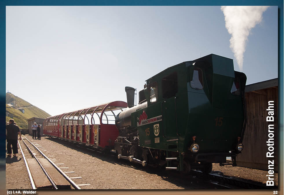 EEisenbahn-Magazin Brienz-Rothorn-Bahn im Berner Oberland