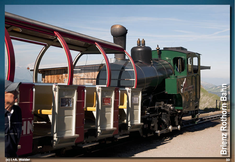 EEisenbahn-Magazin Brienz-Rothorn-Bahn im Berner Oberland
