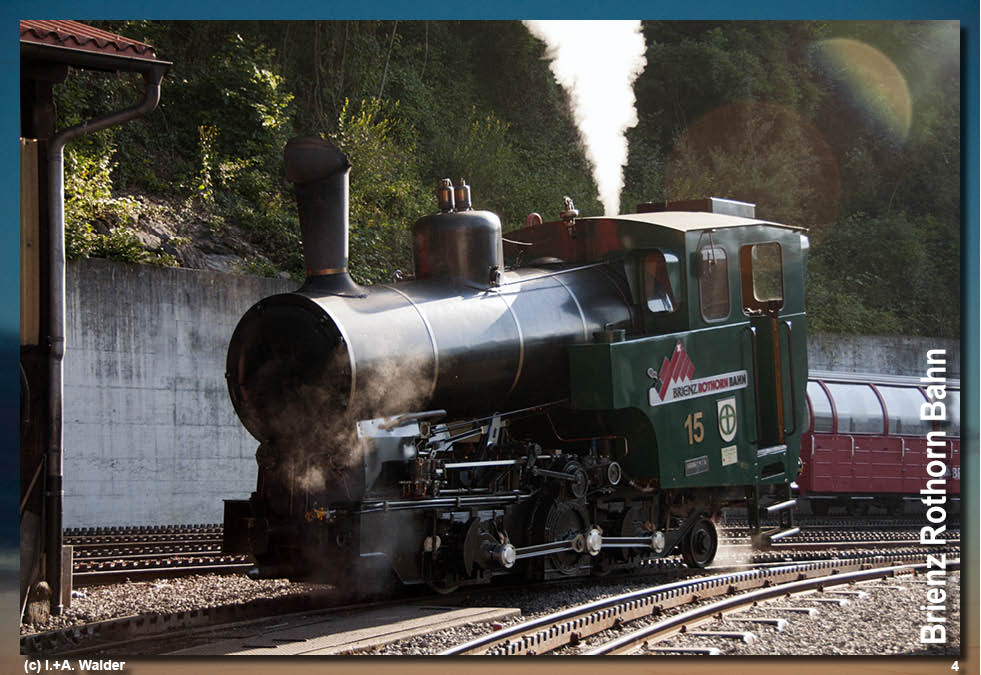 EEisenbahn-Magazin Brienz-Rothorn-Bahn im Berner Oberland