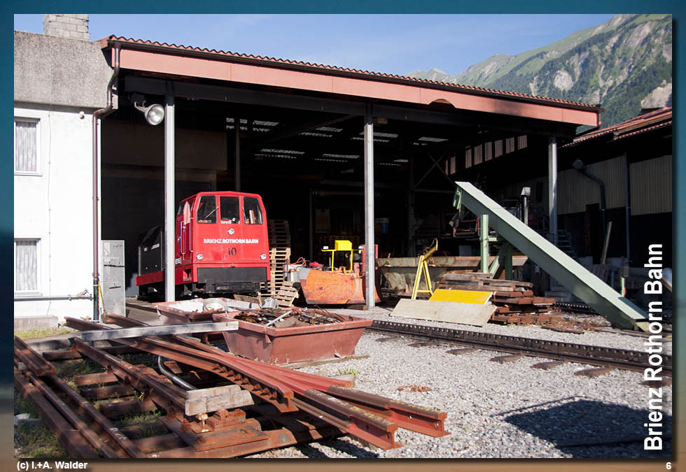 EEisenbahn-Magazin Brienz-Rothorn-Bahn im Berner Oberland