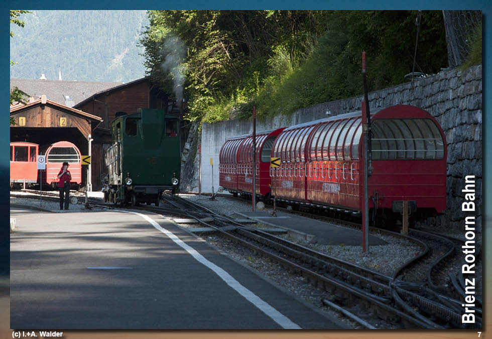 EEisenbahn-Magazin Brienz-Rothorn-Bahn im Berner Oberland