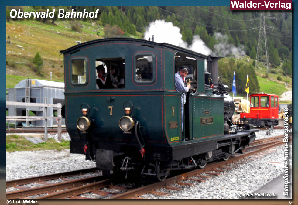 Dampfbahn-Furka-Bergstrecke