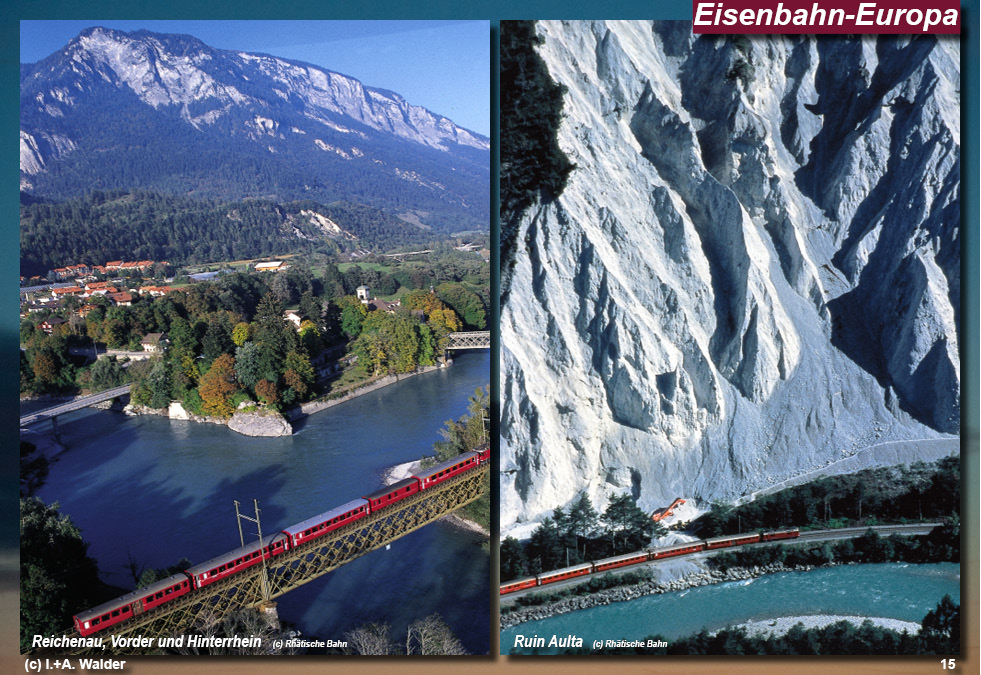 Eisenbahnmagazin Glacier Express von St. Moritz nach Zermatt
