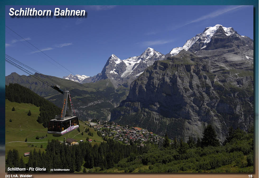 Bahnstrecke GoldenPass-Line von Zürich über Luzern, Interlaken, Spiez, Gstaad und Montreux nach Genf 
