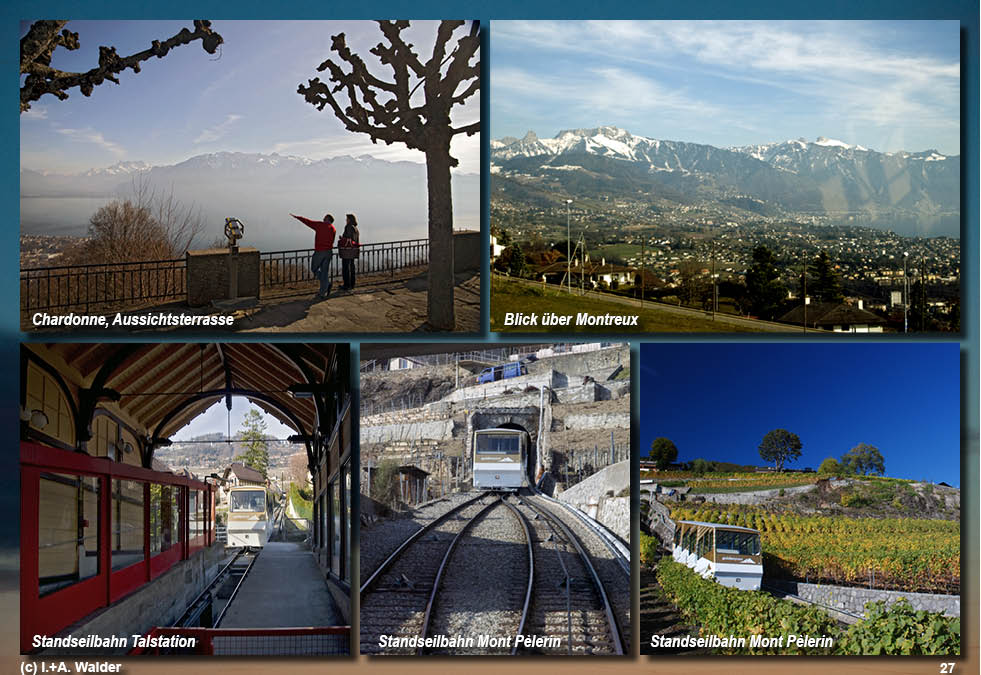 Bahnstrecke GoldenPass-Line von Zürich über Luzern, Interlaken, Spiez, Gstaad und Montreux nach Genf 