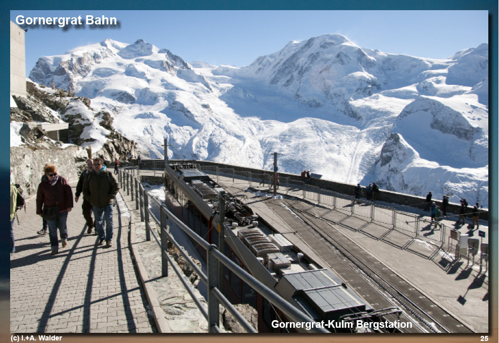Eisenbahnmagazin Gornergrat Bahn in der Schweiz
