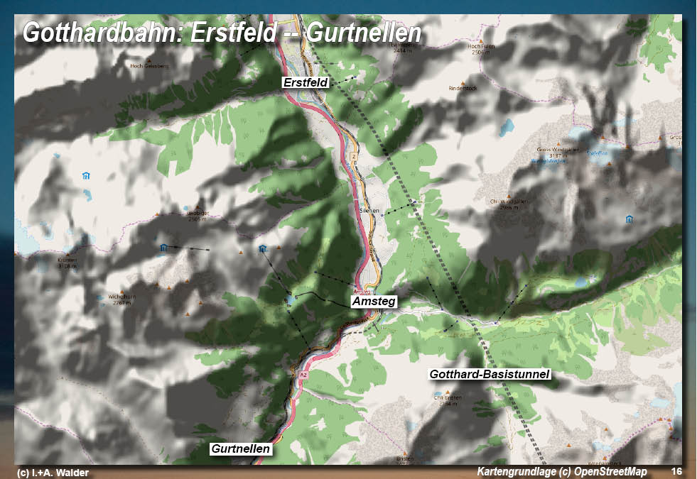 Eisenbahnmagazin SBB-Gotthardbahn-Nord Luzern--Göschenen