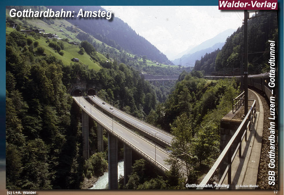 Eisenbahnmagazin SBB-Gotthardbahn-Nord Luzern--Göschenen